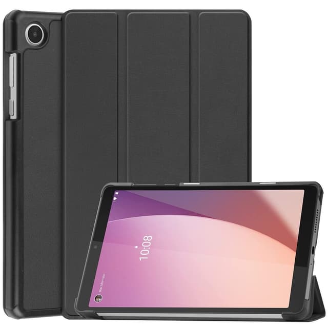 SKALO Lenovo Tab M8 Gen 4 Trifold Suojakotelo - Musta