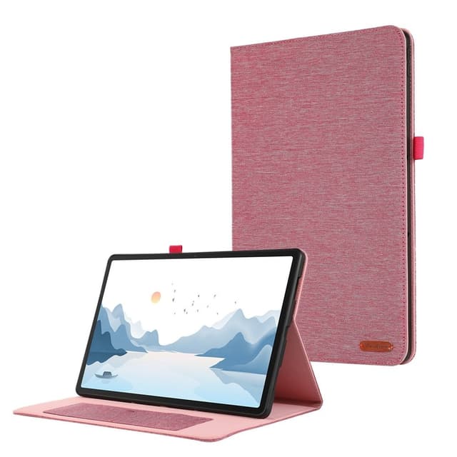 SKALO Lenovo Tab P12 Tyg Fodral - Rosa