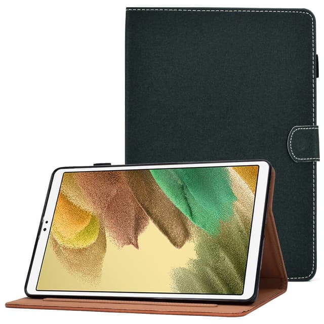SKALO Samsung Tab A7 Lite PU-Läder Fodral - Grön