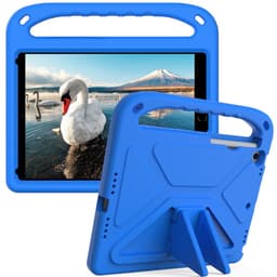 SKALO iPad 10.2 Lapsikuori kahvalla ja jalustalla - Sininen