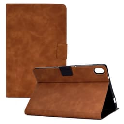 SKALO iPad 10.9 (2022) PU-Läder Fodral - Brun