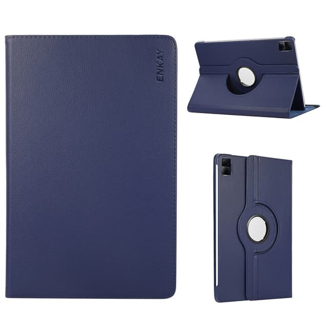 SKALO Xiaomi Redmi Pad 360 Litchi Fodral - Mörkblå