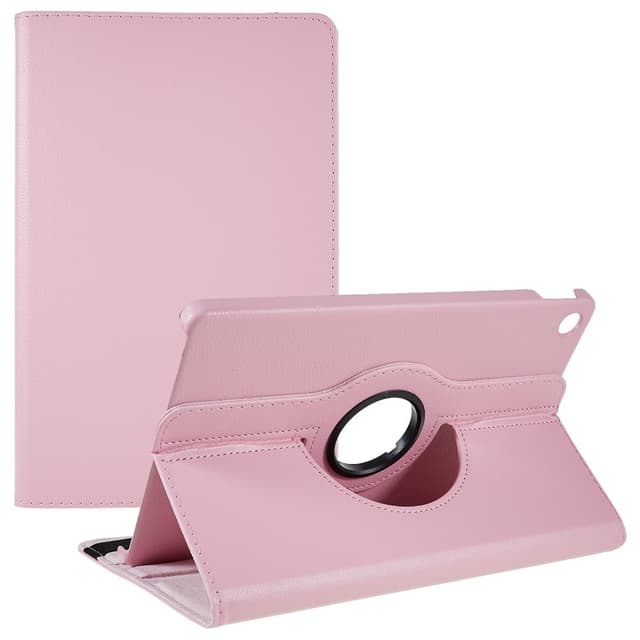 SKALO Lenovo Tab M10 Plus 10.6"" (Gen 3) 360 Litchi Fodral - Rosa