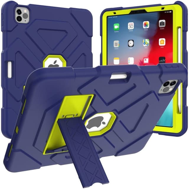SKALO iPad Air (2020/2022) Extra Stöttåligt Armor Shockproof Skal - Blå