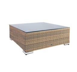 Soffbord SEVILLA NYTT 71x71xH30cm, cappuccino