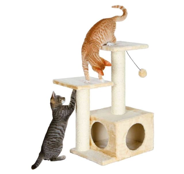 Katttorn Valencia 71cm beige