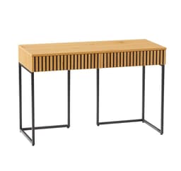 Skrivebord HAMPTON 120x50xH79cm, 3D