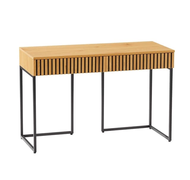 Skrivebord HAMPTON 120x50xH79cm, 3D