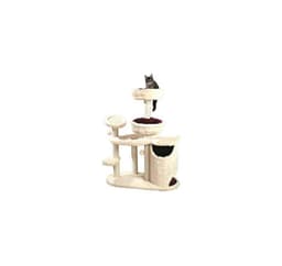 Cat Tower Marta 130cm beige/bordeaux