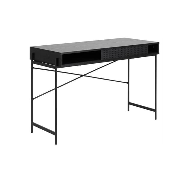 Skrivebord ANGUS 110x50xH75cm, sort