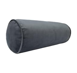 Kuddrulle SAMMET D18x50cm, grå