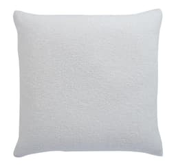 Pute LAMMESEKK 65x65cm, hvit/lys grå