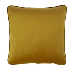 Kudde SAMMET 45x45cm, senapsgul