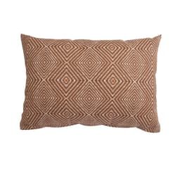 Pute HOLLY GRAPHIC 32x45cm, brun