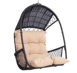 Hengestol TANJA mørkebrun