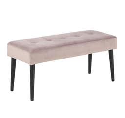 Bänk GLORY 38x95xH45cm, dammig ros