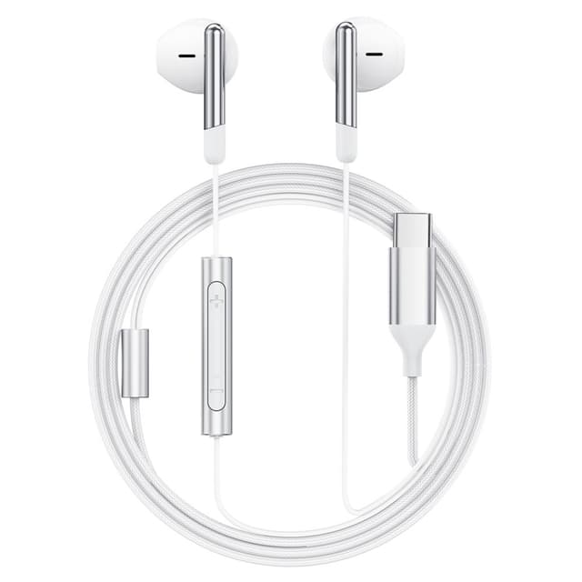 ACEFAST 1,2 m USB - C trådbundna hörlurar mikrofonkontroll