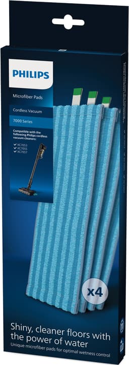 Philips ledningsfri støvsuger 7000 mikrofiberpuder