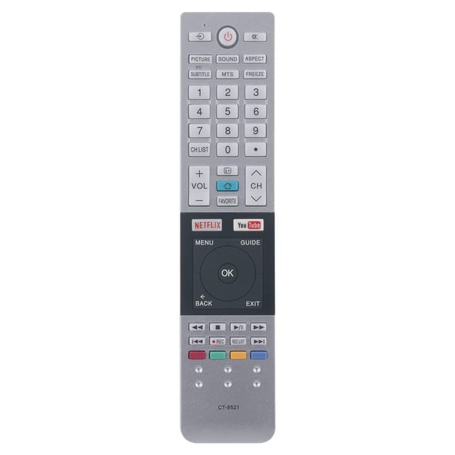 Erstatning av TV-fjernkontroll for CT-8521 for TOSHIBA TV
