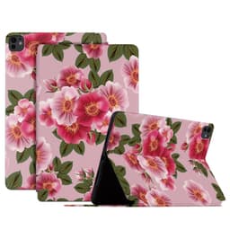 Til iPad Pro 11 (2024) Cover Flip Stativ Smart Tablet Cover - Peony
