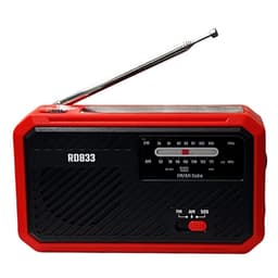 AM FM-radio Sollading Håndsveiv LED lommelykt PowerBank