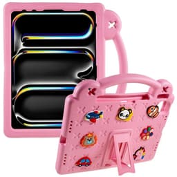 Til iPad Pro 11 (2024) EVA Foam Stativdeksel - Rosa