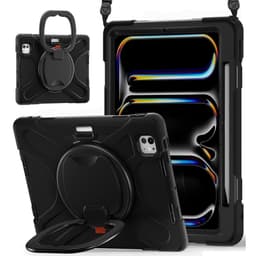 Heavy Duty Armor-deksel til iPad Pro 11 (2024) - Svart