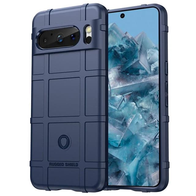 Rugged Shield kuori Google Pixel 8 Pro - Sininen