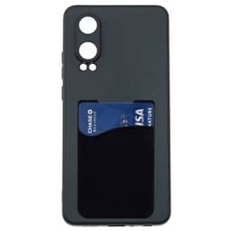 Silikon skal med korthållare OnePlus Nord CE4 Lite - Svart
