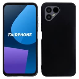 Silikondeksel Fairphone 5 - Svart