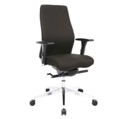 Arbejdsstol SMART PLUS sort