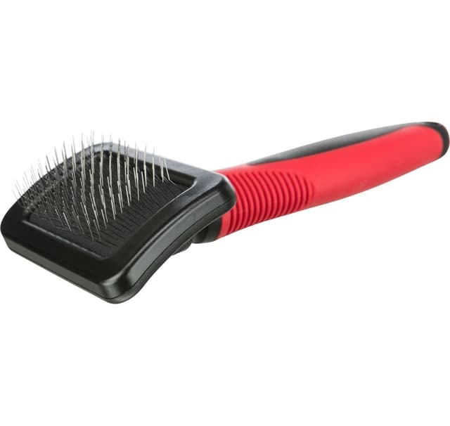 Mjuk borste, plast/metallborst, 7 × 16 cm