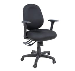 Arbejdsstol SAGA sort