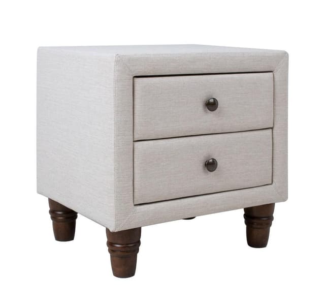 Nattbord EMILIA lys beige