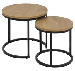 Soffbord SPIRO D45xH40cm, natur
