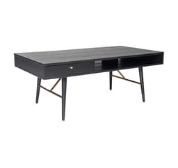 Salongbord LUXEMBOURG 115x60xH45cm, sort