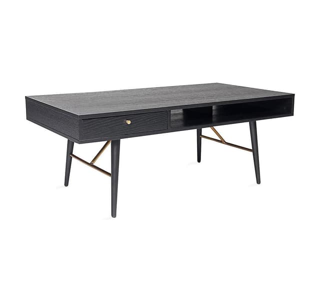 Salongbord LUXEMBOURG 115x60xH45cm, sort