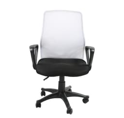 Arbeidsstol TREVISO sort/hvit