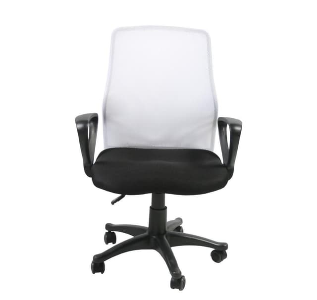 Arbeidsstol TREVISO sort/hvit