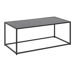 Sofabord SEAFORD 100x50xH40cm, sort
