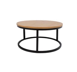 Soffbord BRITE D60xH32cm, ljust trä