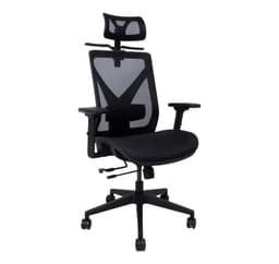 Arbejdsstol MIKE sort mesh