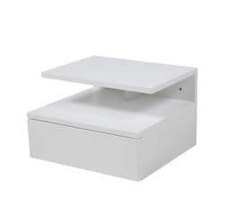 Nattbord ASHLAN hvit