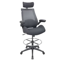 Høj arbejdsstol MILLER sort