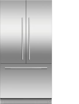 Fisher & Paykel Kun dørpanel for integrert kombiskap, 90 cm, French Door RD90A (stål)