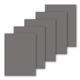 Selvklebende reparasjonslapper 5 ark DarkGrey