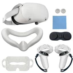 Oculus Quest 2/Meta Quest 2 tillbehör, ansiktsskydd i silikon, VR-skal
