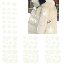 Selvklebende stoffreparasjonslapp for jakke, klut, regnfrakk, paraply, telt 10 ark Beige