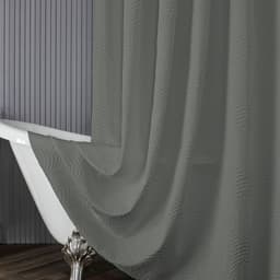 Badeforhæng vandtæt badeværelses bruseforhæng Grå L