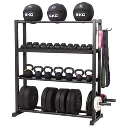 Master Fitness X-Fit Storagerack, Ställning vikter